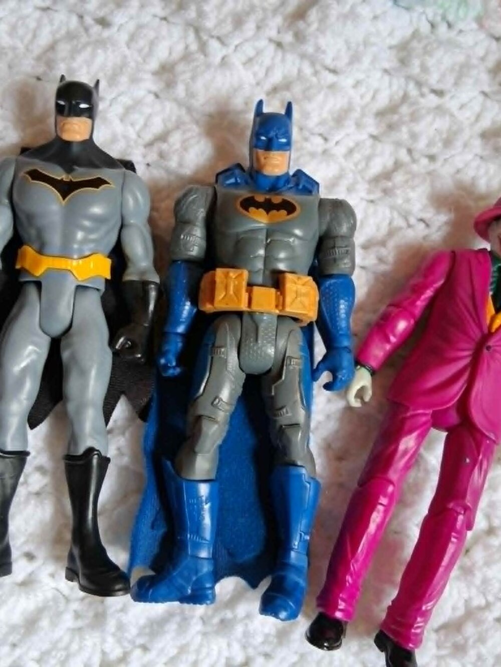 BATMAN, JOKER, SPIDERMAN, AQUAMAN, SHAZAAM 6" ACTION FIGURES